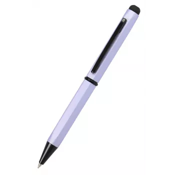 ONLINE Hexagon Stylus kuulakärkikynä violetti, sininen muste ja integroitu stylus 21033/3D