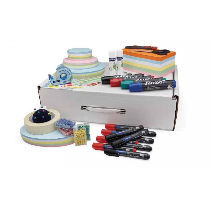 MAGNETOPLAN HOLTZ Trainer Basic -sarja, pahvisalkku 2 800 osalla, sama kuin moderointisalkku 11115 (11000)