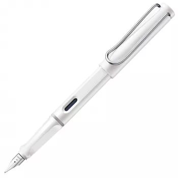 LAMY safari täytekynä valkoinen hienolla kärjellä 1219677