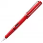 Lamy Safari täytekynä punainen hieno kärki 1205252