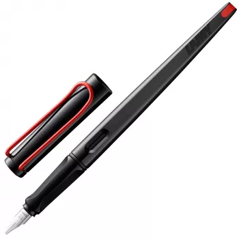 LAMY joy 015 täytekynä leveä kärki musta/punainen 1206810