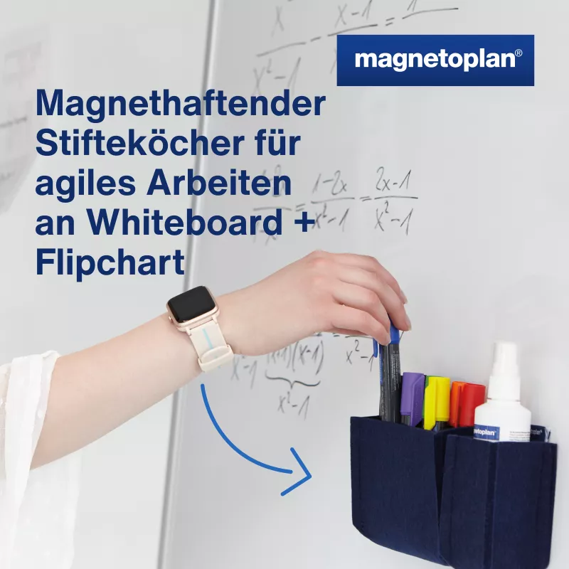 MAGNETOPLAN HOLTZ magnetoplan kynäteline magnetoTray big 1227714 sininen