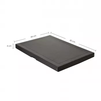 FALKEN PURE arkistosäilytyslaatikko 500 arkkia musta 44,0 x 62,0 x 4,0 cm, 1 kpl (22001672000F)