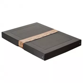 FALKEN PURE asiakirjasäilytyslaatikko 500 arkkia musta 32,0 x 44,0 x 4,0 cm 22001680000F