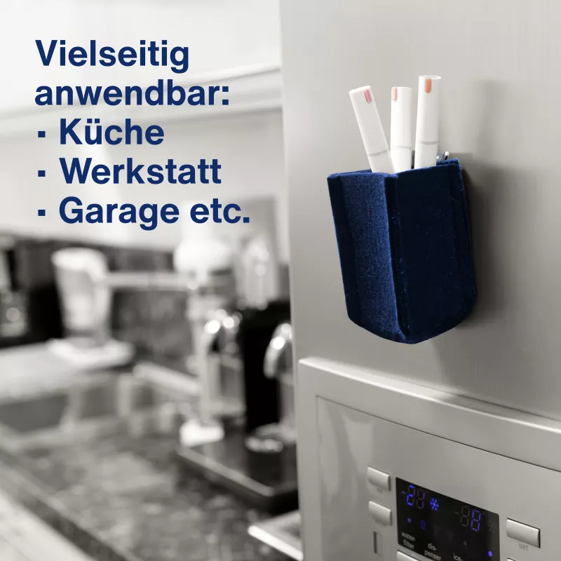 magnetoplan kynänpidin magnetoTray pieni 1227614 sininen (1227614)