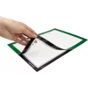 MAGNETOPLAN HOLTZ magnetofix infokehys DIN A4, vihreä, avattava, kaksipuolinen, itseliimautuva 1131905