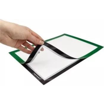 MAGNETOPLAN HOLTZ magnetofix infokehys DIN A4, vihreä, avattava, kaksipuolinen, itseliimautuva 1131905