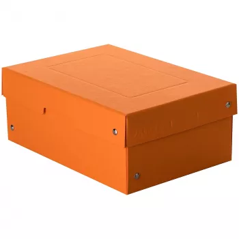FALKEN PURE säilytyslaatikko 1250 arkkia pastellioranssi 18,0 x 25,0 x 10,0 cm, 1 kpl (22001848000F)
