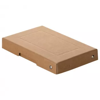 FALKEN PURE säilytyslaatikko 310 arkkia luonnonruskea 12,0 x 18,5 x 2,5 cm, 1 kpl 22001824000F