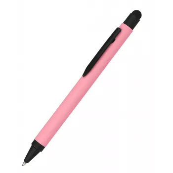 ONLINE SCHREIBGERÄTE ALU stylus-kuulakärkikynä pinkki, sininen muste, 1 kpl (32121/3D)
