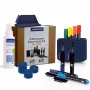 MAGNETOPLAN HOLTZ Whiteboard Essentials Kit sininen - pyyhekumi & magneettinen säilytys (1230914)