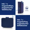MAGNETOPLAN HOLTZ Whiteboard Essentials Kit sininen - pyyhekumi & magneettinen säilytys (1230914)
