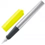 LAMY nexx täytekynä neonkeltainen/hopea A (aloittelijoille)