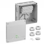 SPELSBERG Abox SL-10² jakorasia, IP55/IP66, max. 10 mm², harmaa 81044001