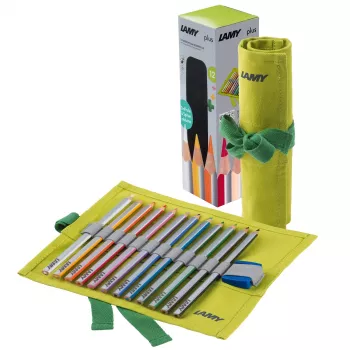 LAMY Plus värikynäsarja teroittimella (12 väriä) 1226068