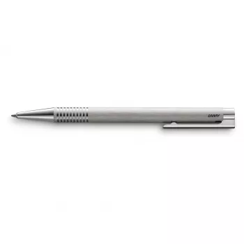 LAMY Logo M 206 kuulakärkikynä harjattu ruostumaton teräs sininen 1205335