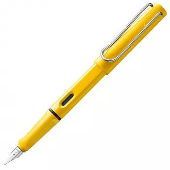 LAMY Safari täytekynä keltainen - keskikokoinen kärki 1208112