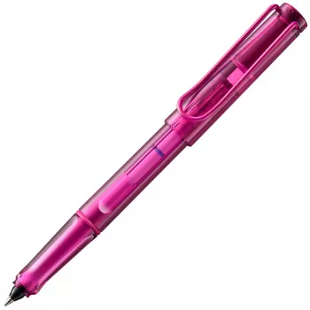 LAMY Balloon 2.0 mustekynä pinkki ergonomisella otealueella ja metalliklipsillä 1235966