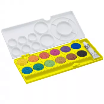 LAMY aquaplus akvarellivärisarja 12 väriä 1237633