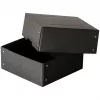 FALKEN PURE säilytyslaatikko 200x200mm 1050 arkille, musta, 21x21x8,5 cm 22001752000F