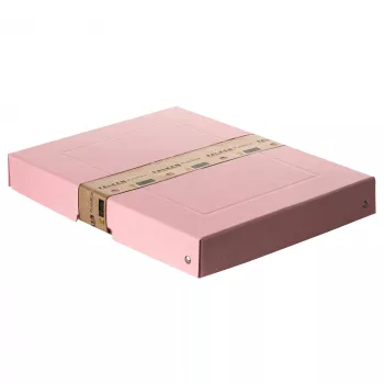 FALKEN PURE säilytyslaatikko A4 500 arkille pastelliroosa 24 x 32 x 4 cm 22001880000F