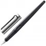 LAMY joy 011 AL täytekynä musta/alumiini leveä kärki (1215881)