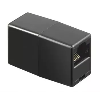 GoodConnections Alcasa MOD8-GC suojattu RJ45-liitäntä, Cat.6, liitin liittimeen, musta