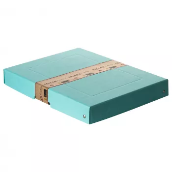 FALKEN PURE säilytyslaatikko 500 arkkia pastellinsininen 24,0 x 32,0 x 4,0 cm 1 kpl (22001856000F)
