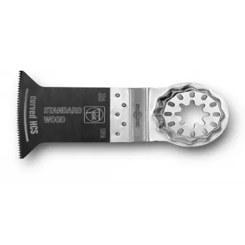 FEIN E-Cut Standard taivutettu sahanterä puulle kipsilevylle ja muoville 50 mm Starlock 1 kpl 63502226210