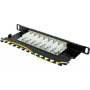 GoodConnections Alcasa GC-N0130 Cat6a suojattu RJ45 Keystone -moduuli - 10GbE 22-26 AWG musta