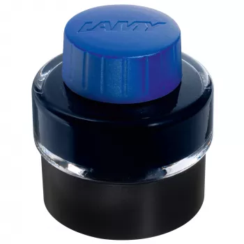 LAMY T51 mustepullo 30 ml sininen mustekeräilyaltaalla ja telineellä 1208927