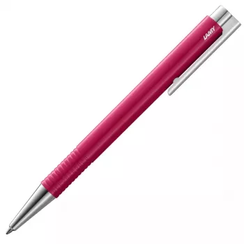 LAMY logo M+ kuulakärkikynä – pinkki runko, musta muste 1236425
