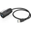GoodConnections GC IC01-24U301 USB 3.0 kaapeli, Type-A uros - Type-A uros, 3 m, musta