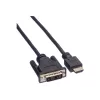 Good Connections HDMI - DVI-D Single Link -kaapeli 2 m musta 4510-DD2