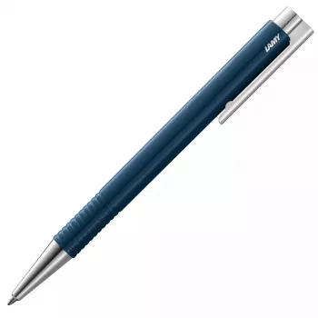 LAMY logo M+ kuulakärkikynä sininen mustalla musteella 1236423