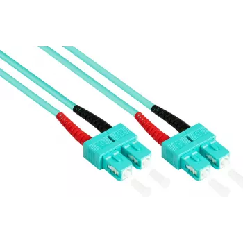 GoodConnections LW-810SC3 OM3 duplex monimuotokuitu verkkokaapeli, SC/SC, 50/125, 10 m
