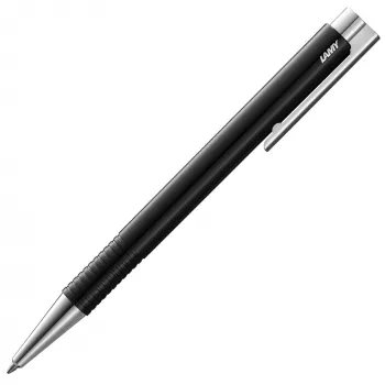 LAMY logo M+ kuulakärkikynä – mattamusta, keskikokoinen musta muste 1236428