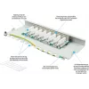 GoodConnections Alcasa GC-N0111 Cat6 suojattu RJ45 keystone-moduuli - harmaa