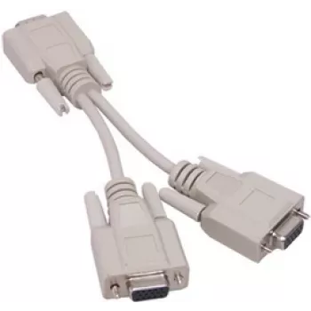 GoodConnections VGA Y-haarakaapeli 0,2 m musta P-4302Y