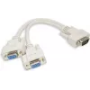 GoodConnections VGA Y-haarakaapeli 0,2 m musta P-4302Y