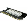 GoodConnections Alcasa GC-N0118 Cat.6a suojattu keystone-moduuli, työkaluton, RJ45, 10G, musta