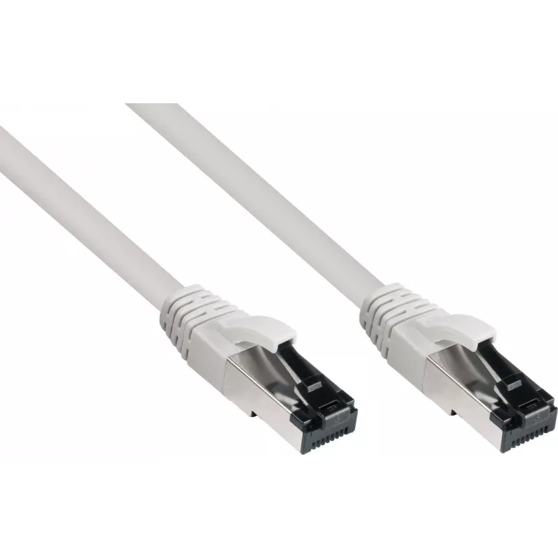 GoodConnections Alcasa 8080L-200 Cat8.1 S/FTP verkkokaapeli, 20 m, harmaa, RJ45, 40 Gbit/s, 2000 MHz