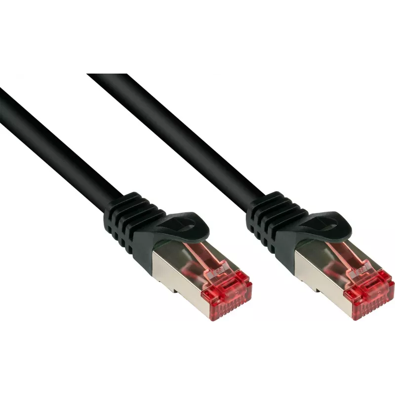 GoodConnections Alcasa 8060-400S Cat6 S/FTP Kytkentäkaapeli, RJ45 uros-uros, 40 m, kullattu