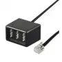 Good Connections RJ11 (6P4C) -pistoke NFN-liittimeen puhelinadapteri TAA-NFN