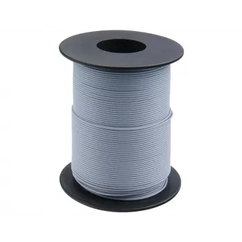 Donau Elektronik 105-9-100 kytkentäjohto 1 x 0,20 mm² harmaa 100 m