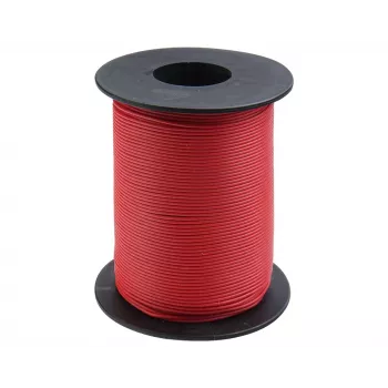 Donau Elektronik 119-10 säikeinen kytkentäjohto 0,14 mm² punainen 100 m kela