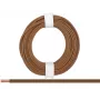 Donau Elektronik 218-88 johdin 2 x 0,14 mm² ruskea 5 m