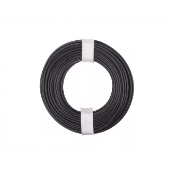 Donau Elektronik 175-011 LiY säikeinen kytkentäjohto 1 x 0,75 mm² musta