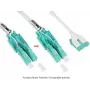 GoodConnections Alcasa LW-U820LC3 duplex multimode OM3 LC-LC kuitu-patchkaapeli, 20 m, aqua