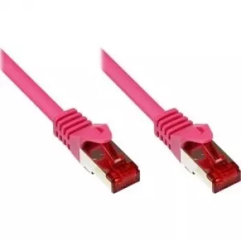 GoodConnections Alcasa 40m Cat6 S/FTP verkkopatchkaapeli RJ-45 pistoke-pistoke magenta 8060-400M